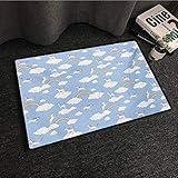 Zzmdear - Felpudo para habitación de animales domésticos, burbujas de...