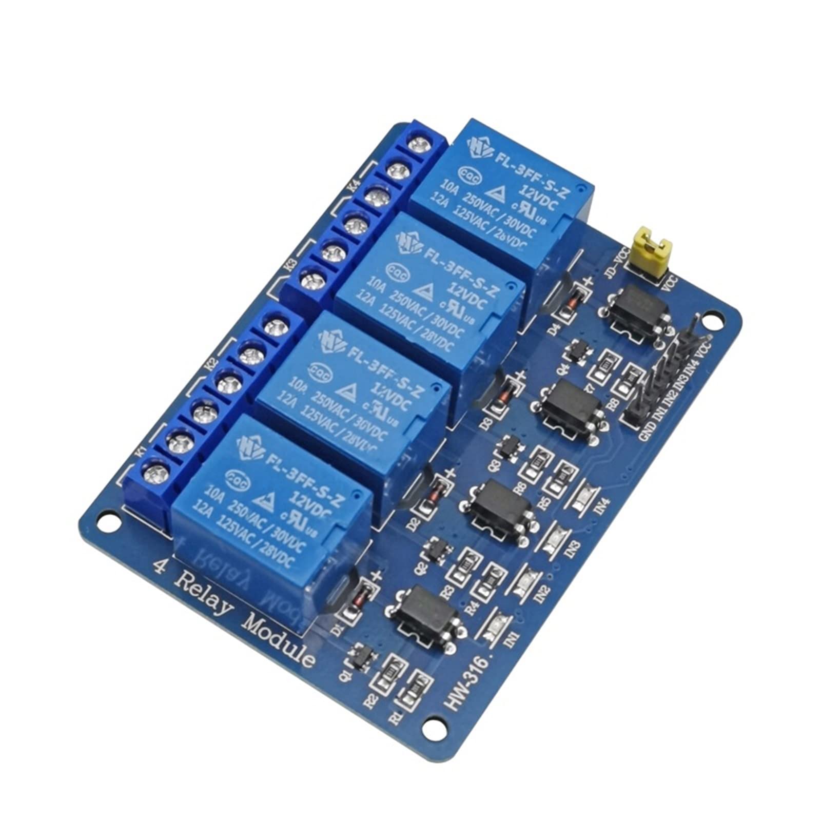 Module de relais 5V avec optocoupleur pour stopper les interférences de commutation