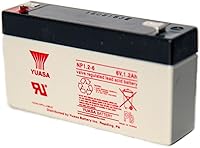 Vista 2 de Yuasa NP1.2-6 6V/1.2AH selló la batería de plomo ácido con el terminal F1