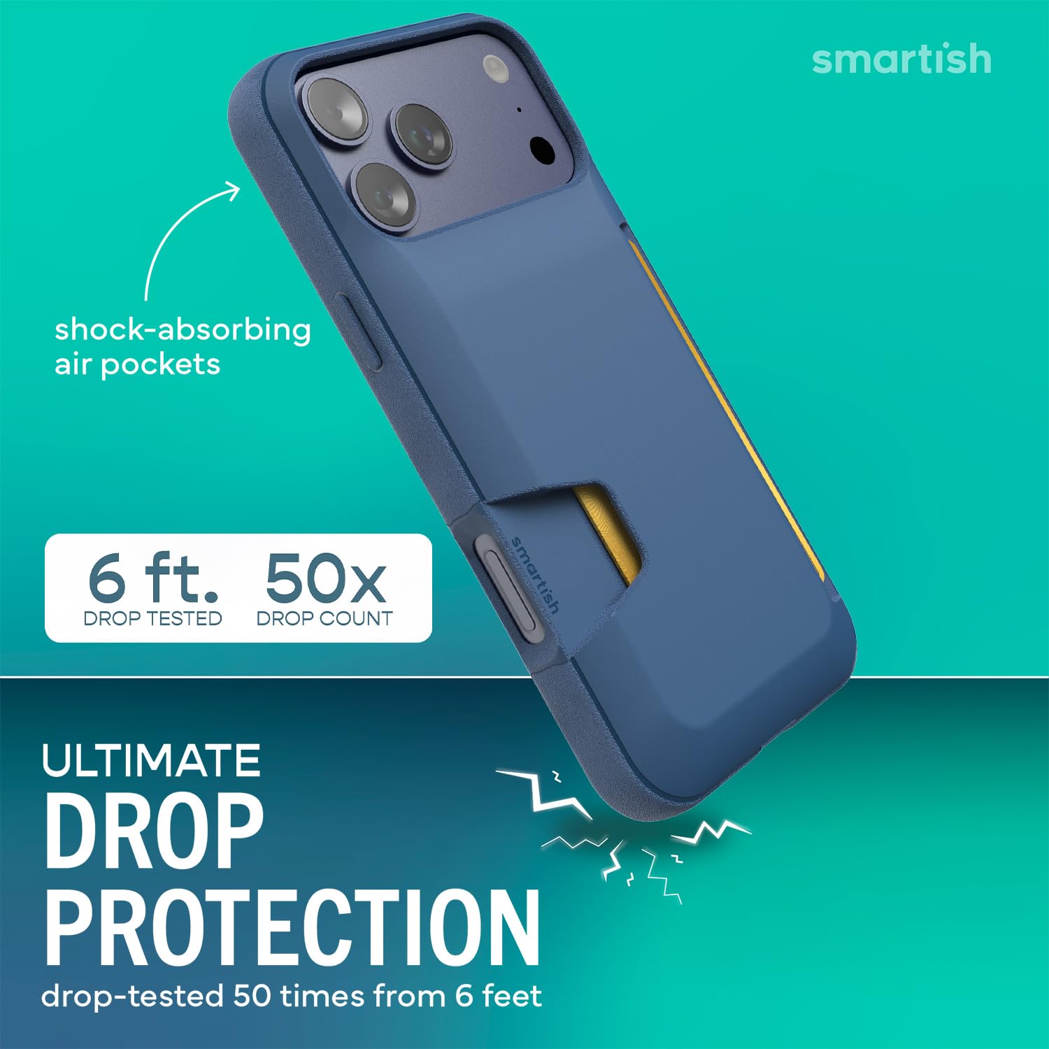 Amazon.com: Smartish® iPhone 17 Pro Max Wallet Case - Wallet