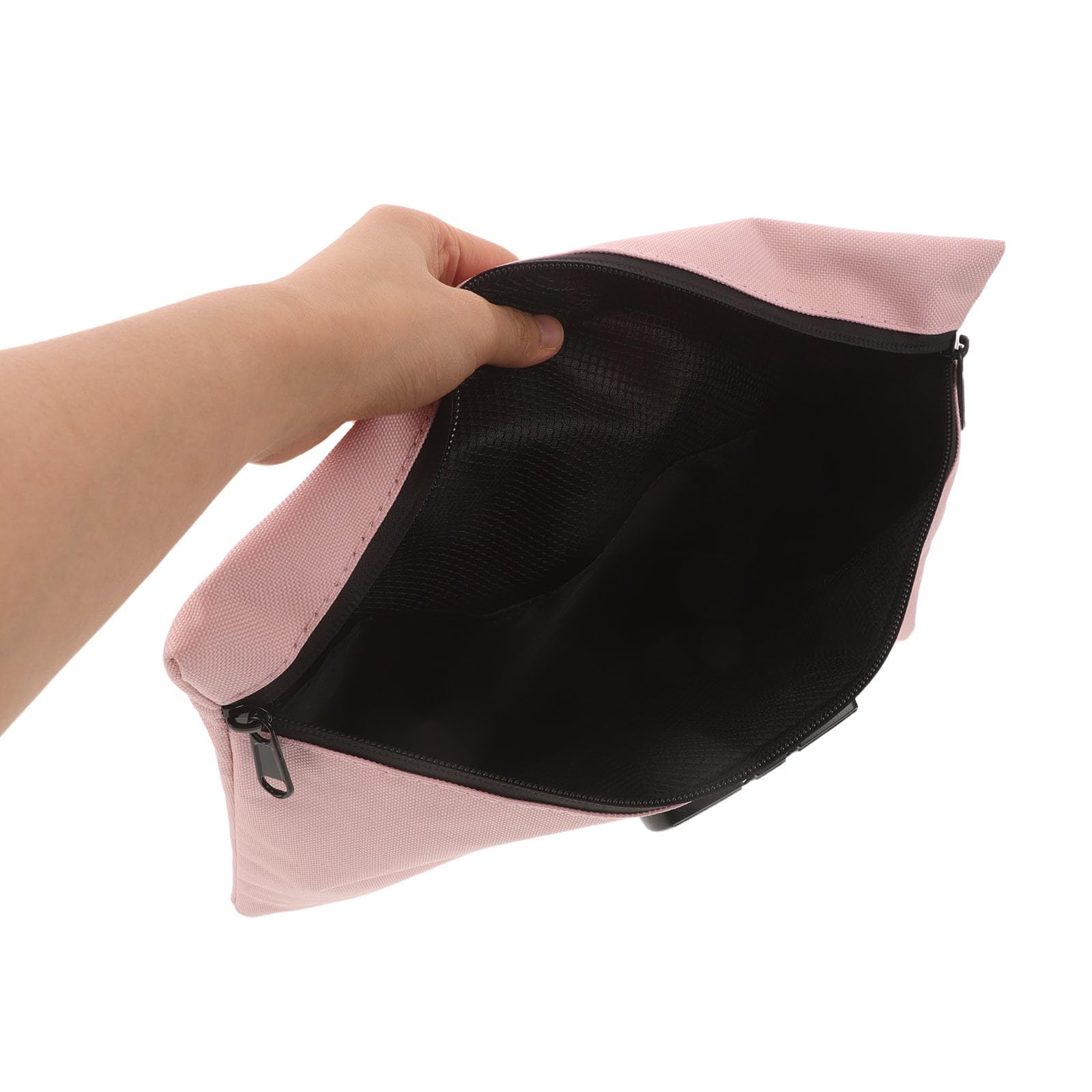 Zerodeko 2 sacchetti portadenaro con lucchetto e cerniera, marsupio