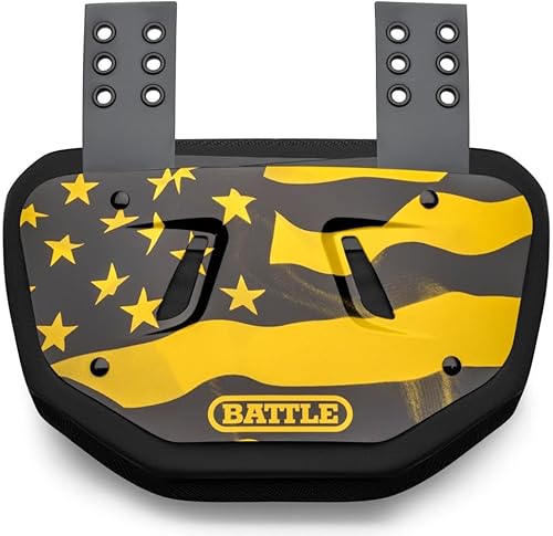 Miniatura 10 de Battle Sports Placa protectora para la espalda almohadilla para la cintura de jugadores de fútbol americano