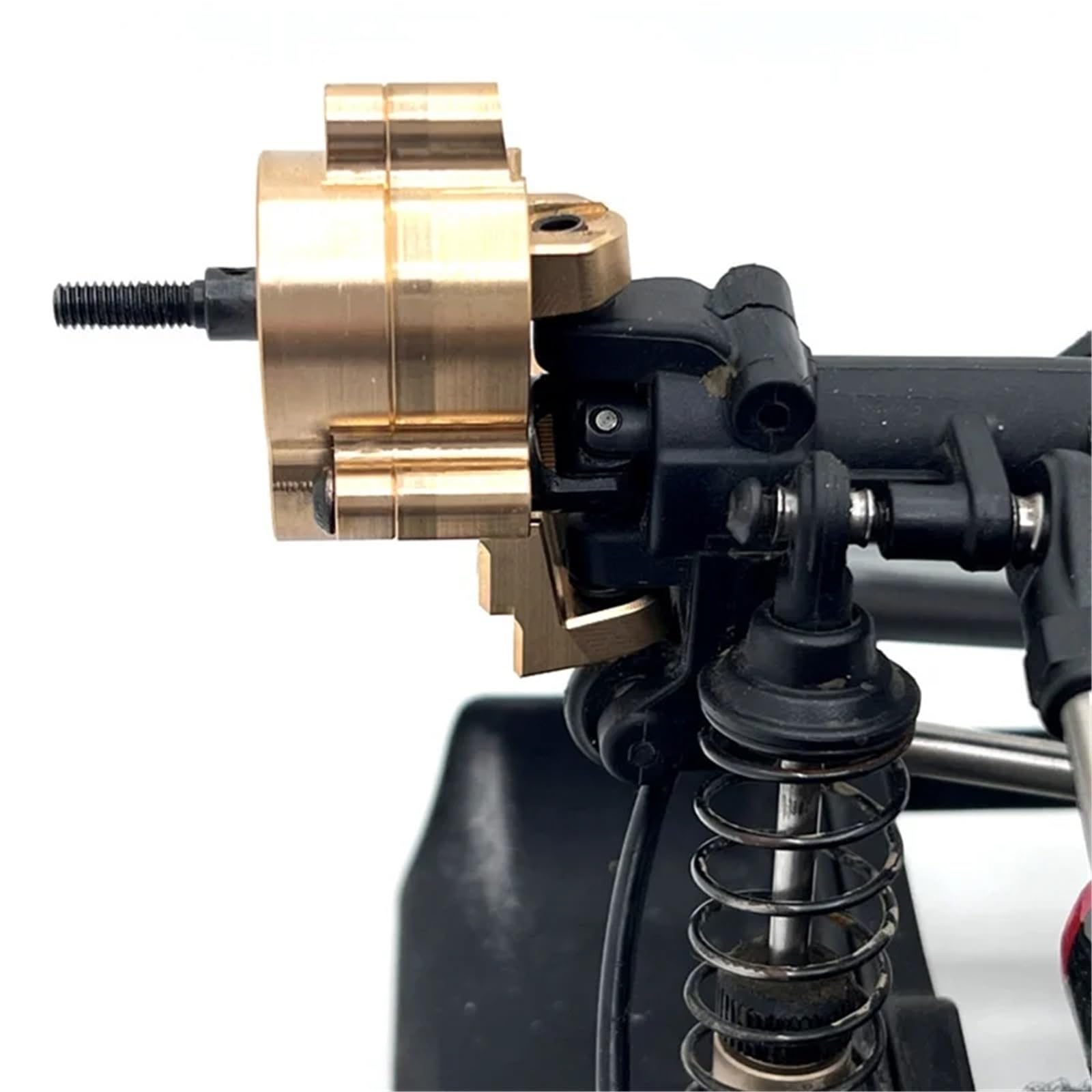 Für YK4106 YK4107 1/10 Fernbedienung Fahrzeug Messing Vorderachse Lenkung Tasse Getriebe Abdeckung Upgrade Teile RC Zubehör