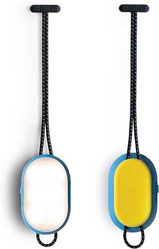 Lander Cairn - Linterna de campamento LED de 150 lúmenes, iluminación regulable, IP65 impermeable, banco de energía de 1050 mAh, linterna compacta