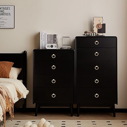 Miniatura 9 de RZDEAL Paquete de 4 tiradores de latón macizo de 2 pulgadas, tiradores de cajón de estilo antiguo, tiradores de latón cepillado, tiradores de latón