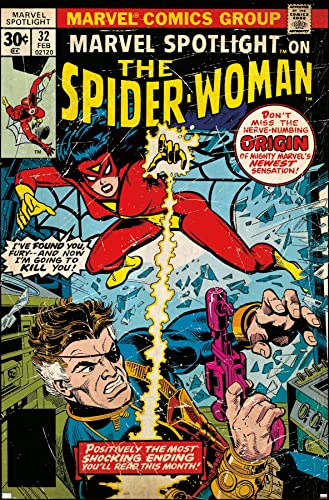 Poster Spider-Woman #32 Marvel Comics affiche murale de collection