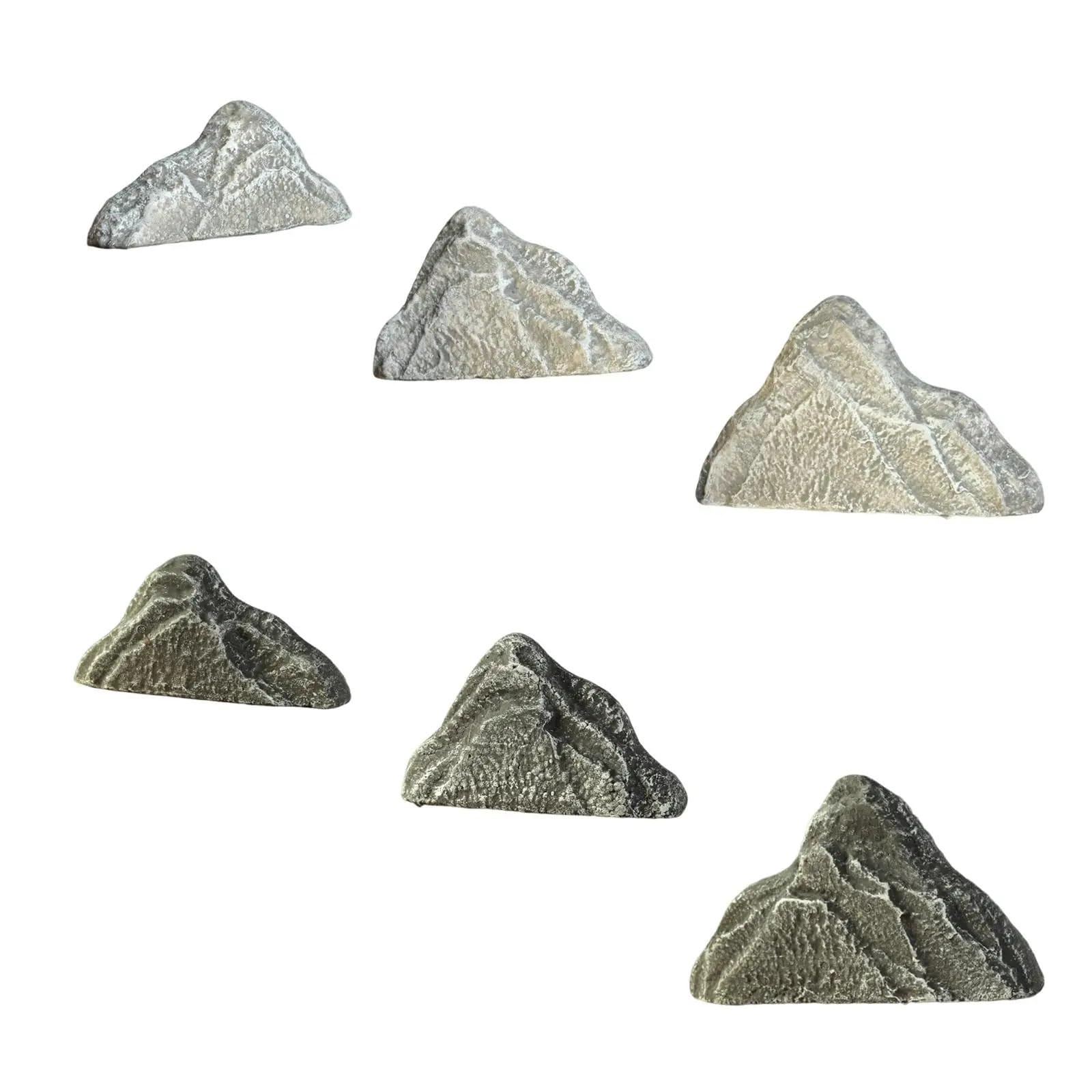SPPEOUKJ Artificial Rock Foam Sandstone Realistic Mountain For Park Indoor Commercial(Dark Color Small)