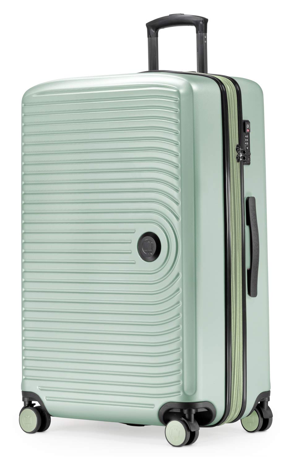 Hauptstadtkoffer Mitte - Großer Hartschalenkoffer, TSA, 4 Rollen, Check-In Gepäck mit 8 cm Volumenerweiterung, 77cm, 130 Liter, Mint