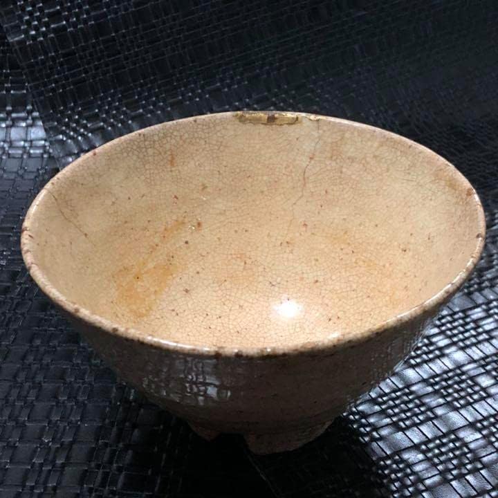 古美術品かなり古そうな萩焼？の抹茶茶碗が蔵から出