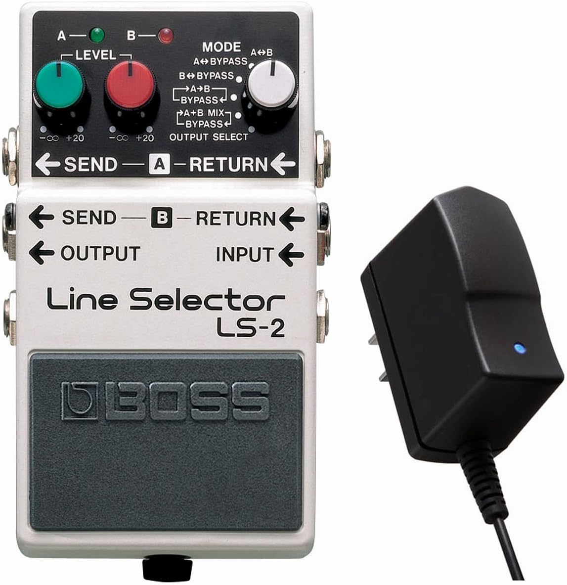 BOSS Line Selector LS-2 acアダプター付き BOSS（ボス） ライン