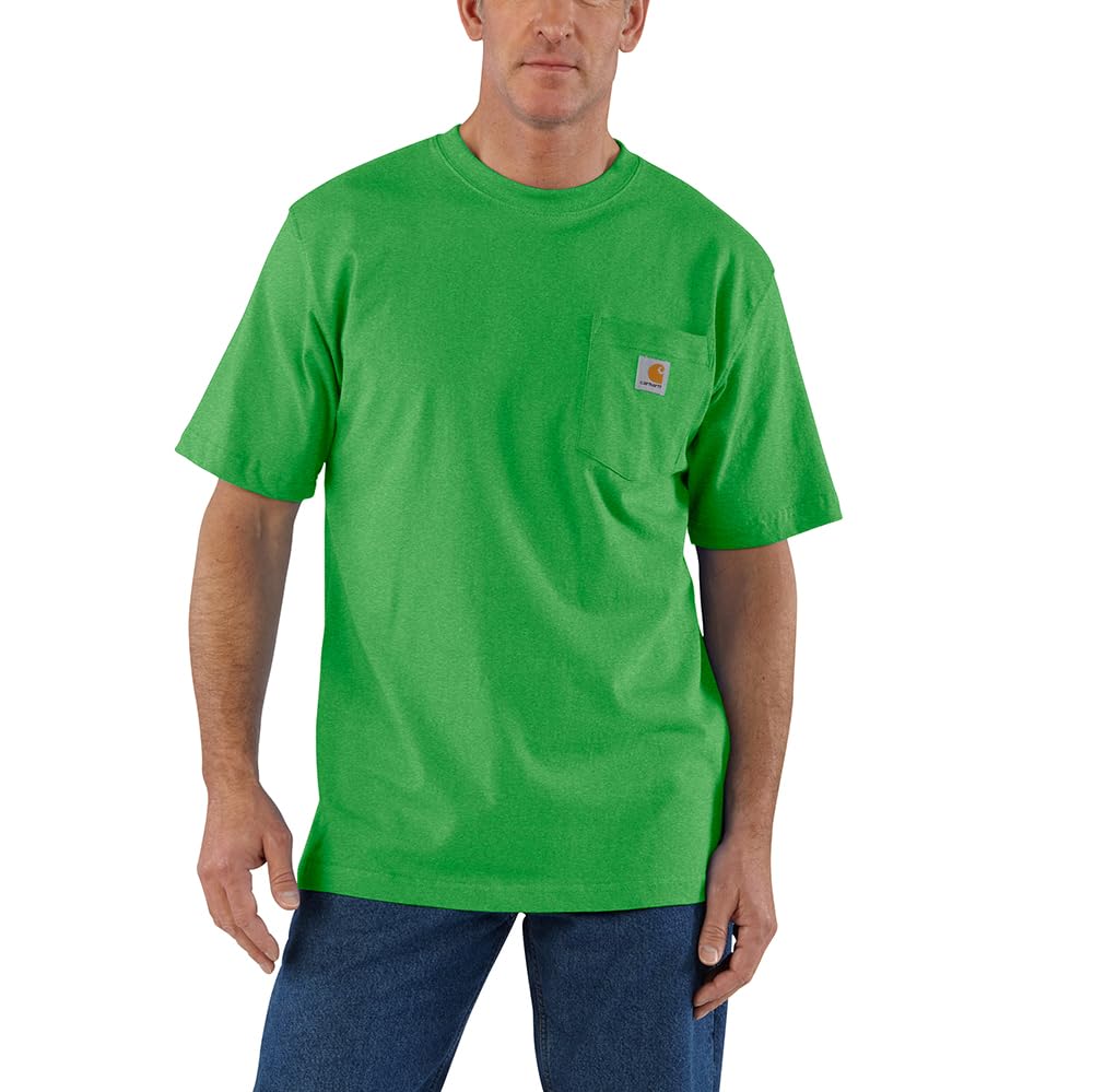 Carhartt Mens Loose Fit Heavyweight Short-Sleeve Pocket T-Shirt (Also Available in Big & Tall) CloseoutWork Utility T-Shirt — view 20