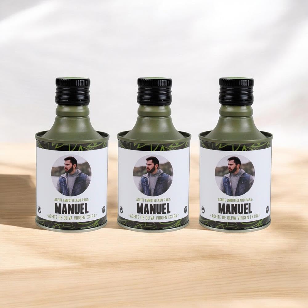Estuche Regalo Personalizado Aceite de Oliva Virgen Extra Gourmet
