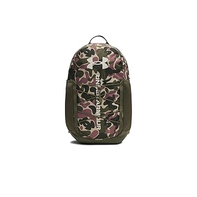 Under Armour Hustle Sport 6.0 Backpack Backpack Bags Marine OD Green/Marine OD Green/Summit White, Polyester