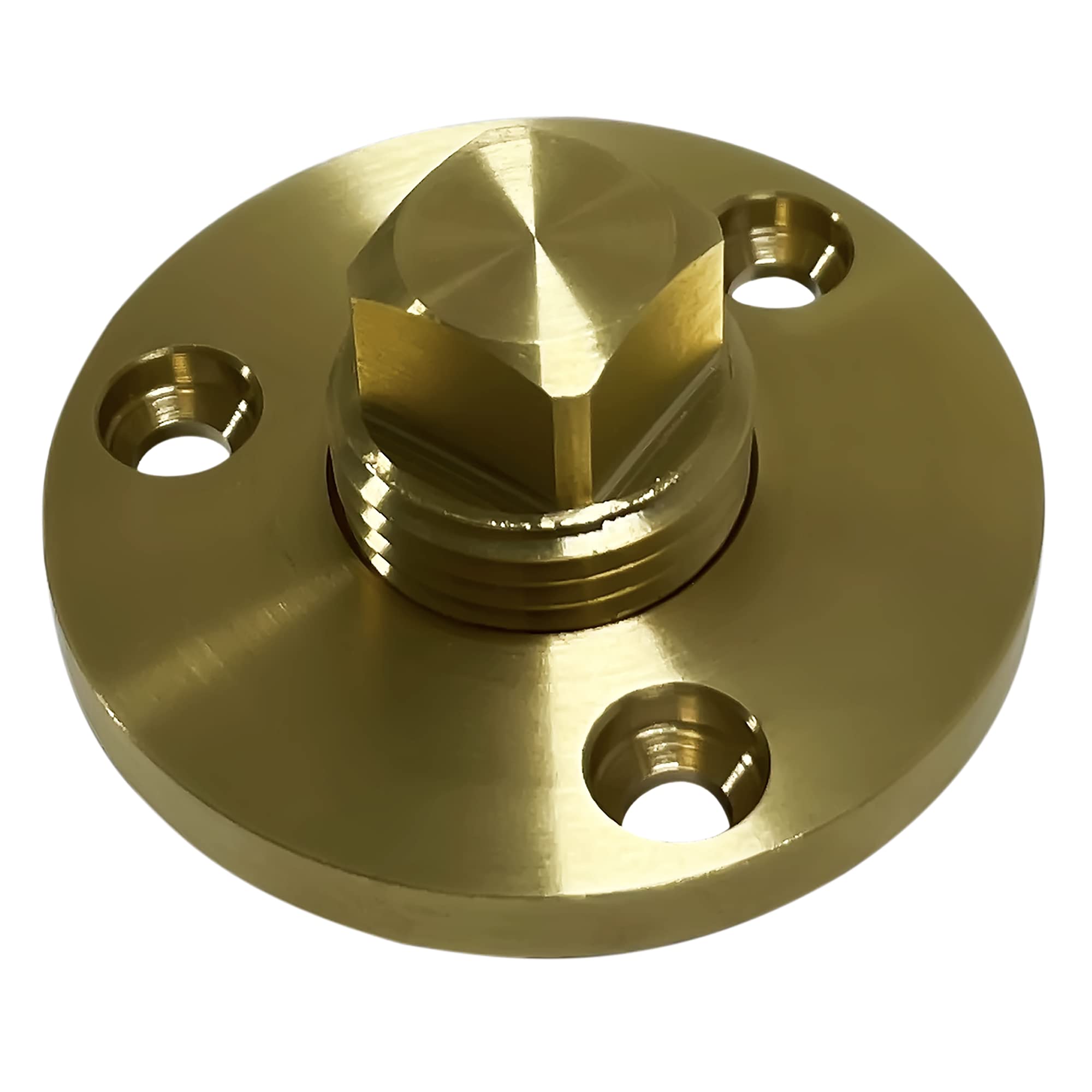 Boat Drain Plug Kit C CLINK 1/2 NPT Solid Brass Drain Plugs Commonly Used In Boat Hulls. 2 Pack Solid Brass Boat Drain Plug Boat - Foto 9