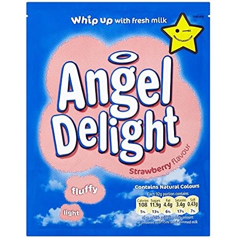 Angel Delight - Poudre pour dessert goût fraise - lot de 12 sachets de 59 g Cover