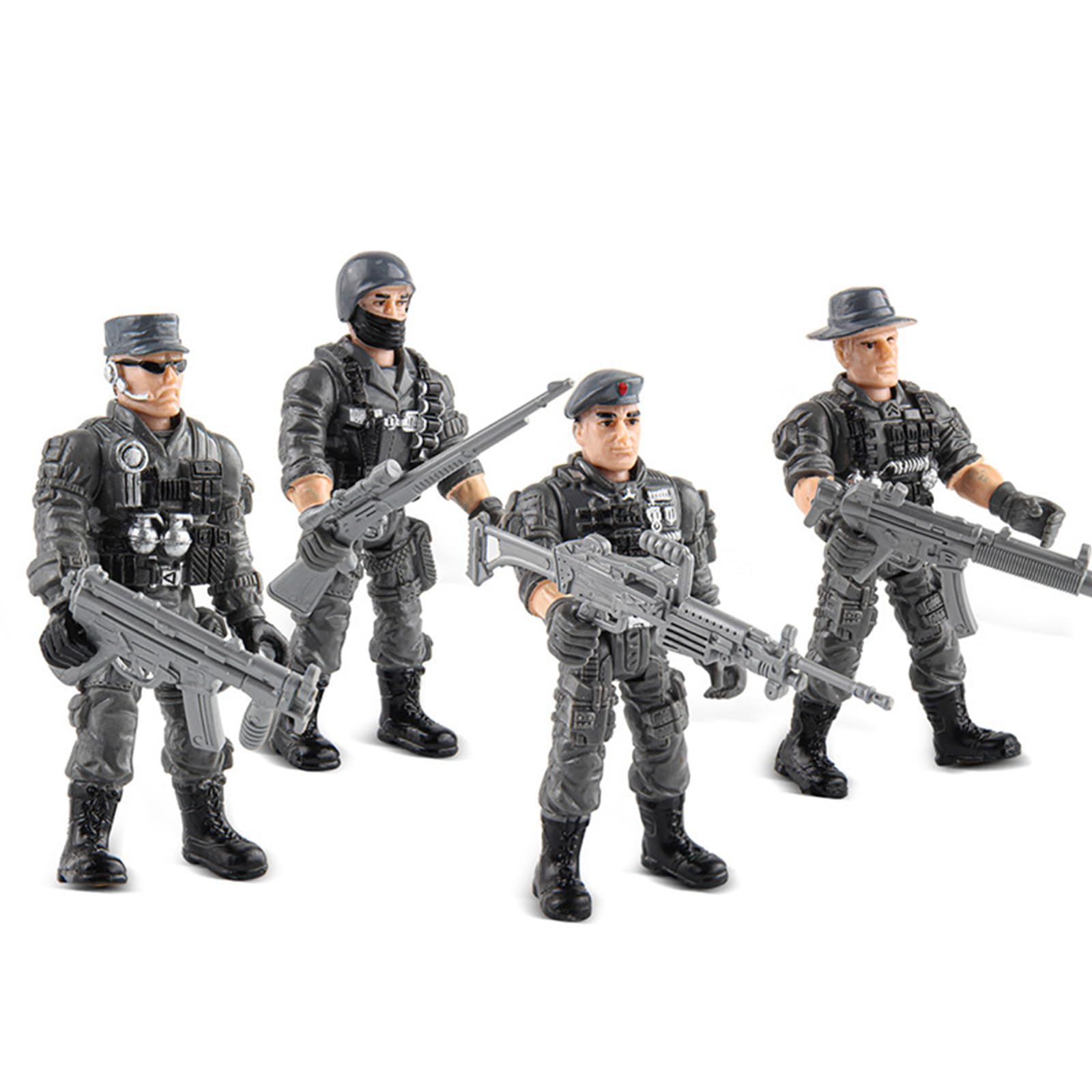 Amazon.co.jp: ジョイント兵士モデルフィギュア 4 個 ファンシー 