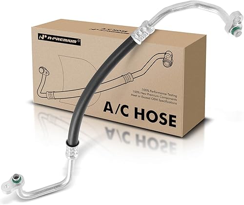 A-Premium Conjunto de manguera de línea de descarga de AC compatible con Hyundai Genesis Coupe 2010-2012 L4 2.0L, compresor a condensador