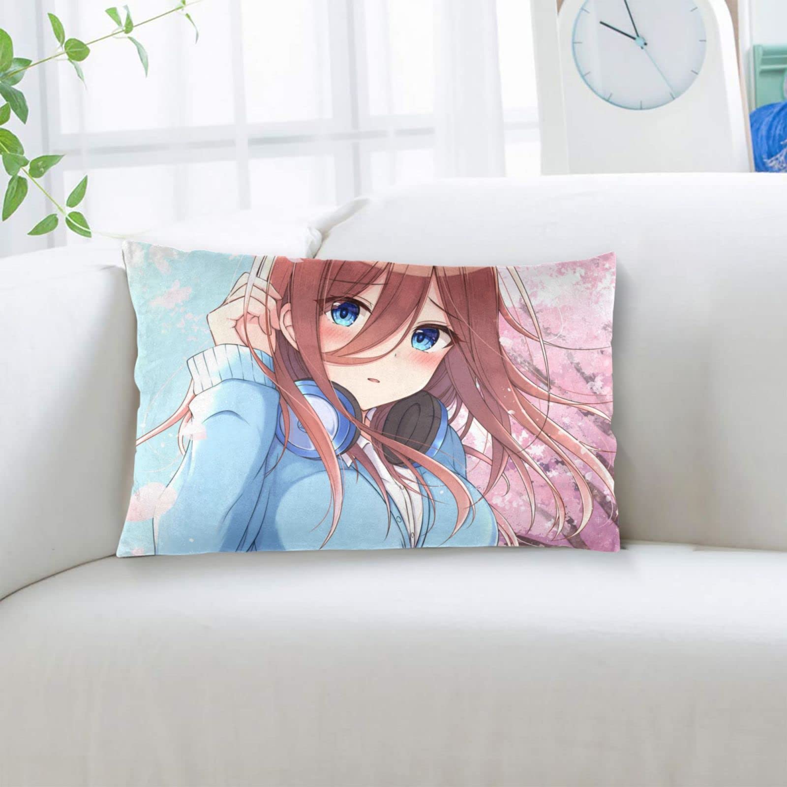 Amazon｜五等分の花嫁 中野三玖 枕カバー 両面多種類ファスナー抱き枕
