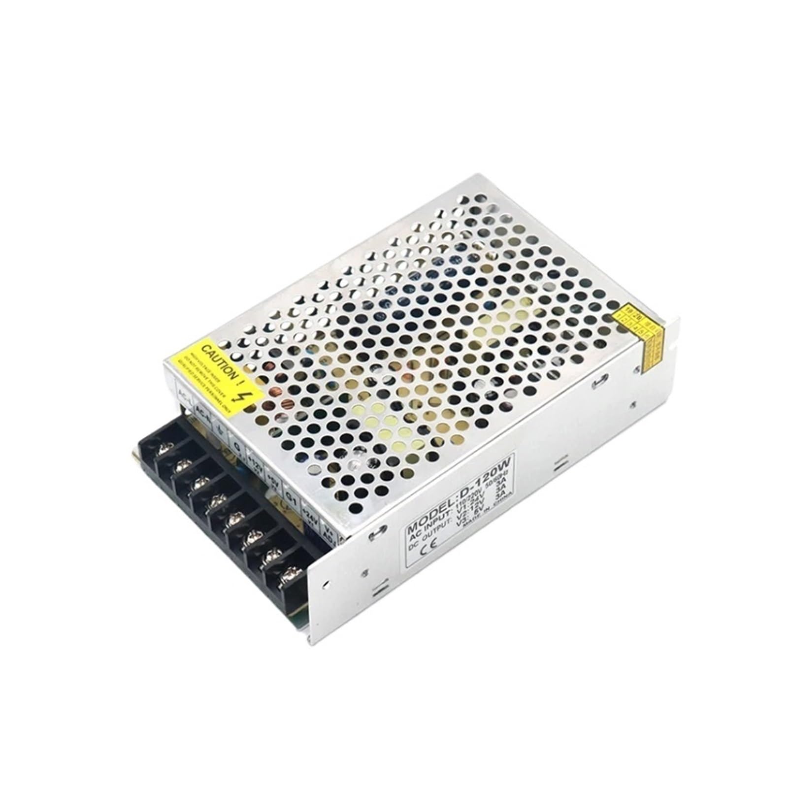 Alimentatore switching a uscite multiple Tre set di regolatori di tensione in uscita 5V 12V 24V