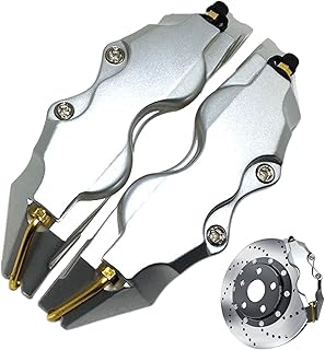 pinça freio carro, resistente 3D paquímetro cobre capas cubo roda portátil, pinça freio decorativa Conjunto capas pinça freio para ferramenta Enjovdery