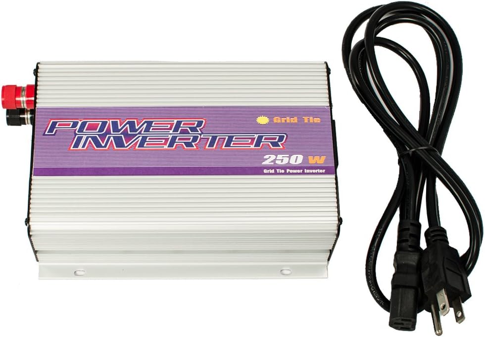 250w Grid Tie Power Inverter Converter Solar 10.8v-30v DC 110v AC