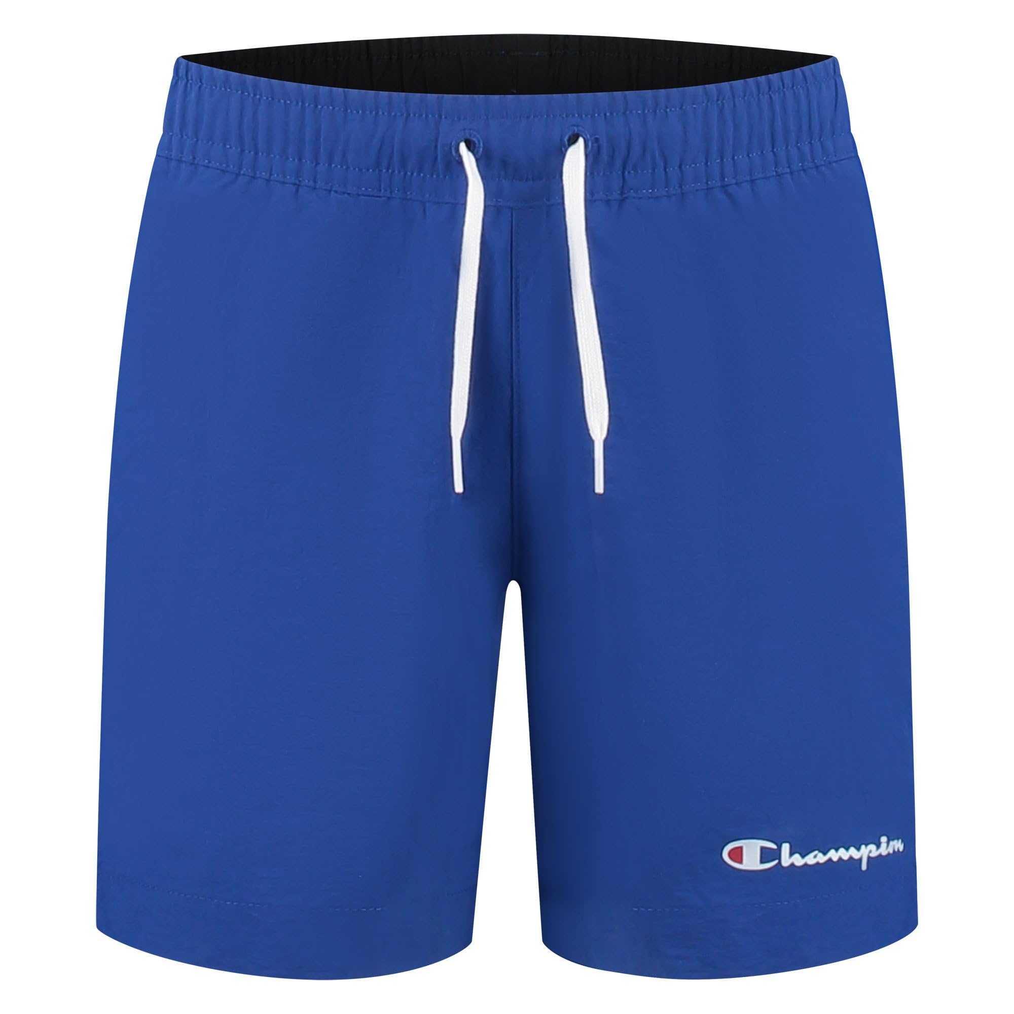 Champion Boy's Legacy Icons Beachshorts B - Crinkle Taslon Small Script Logo Swim Trunks