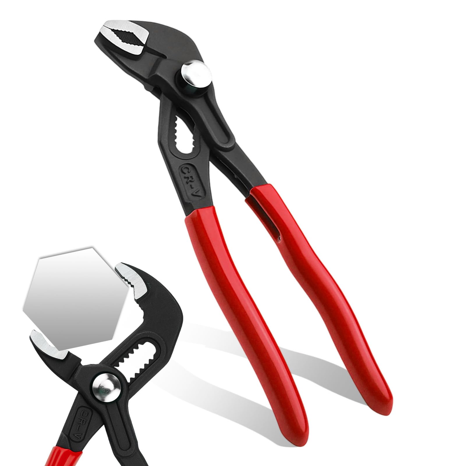 Fawley Water Pump Pliers 7" 180mm Quick Adjustable Pipe Wrench Grips
