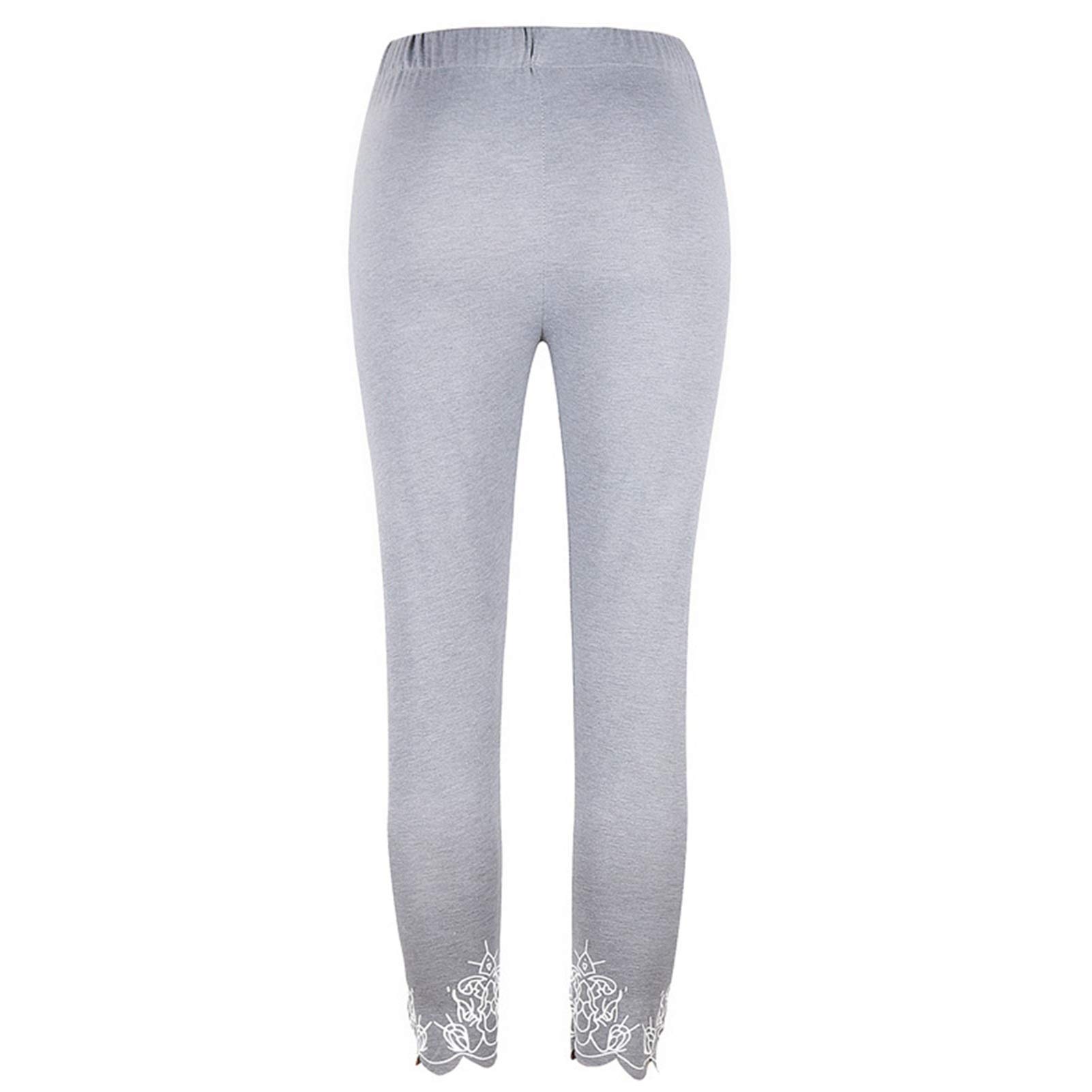 Femme Yoga Leggings Pantalons Entraînement, Femme's Mode Prints Sports Leggings Dames Non voir à travers la longueur de la cheville Pantalon Pantalon Skinny Yoga Pantalon Entraînement Collants de remi