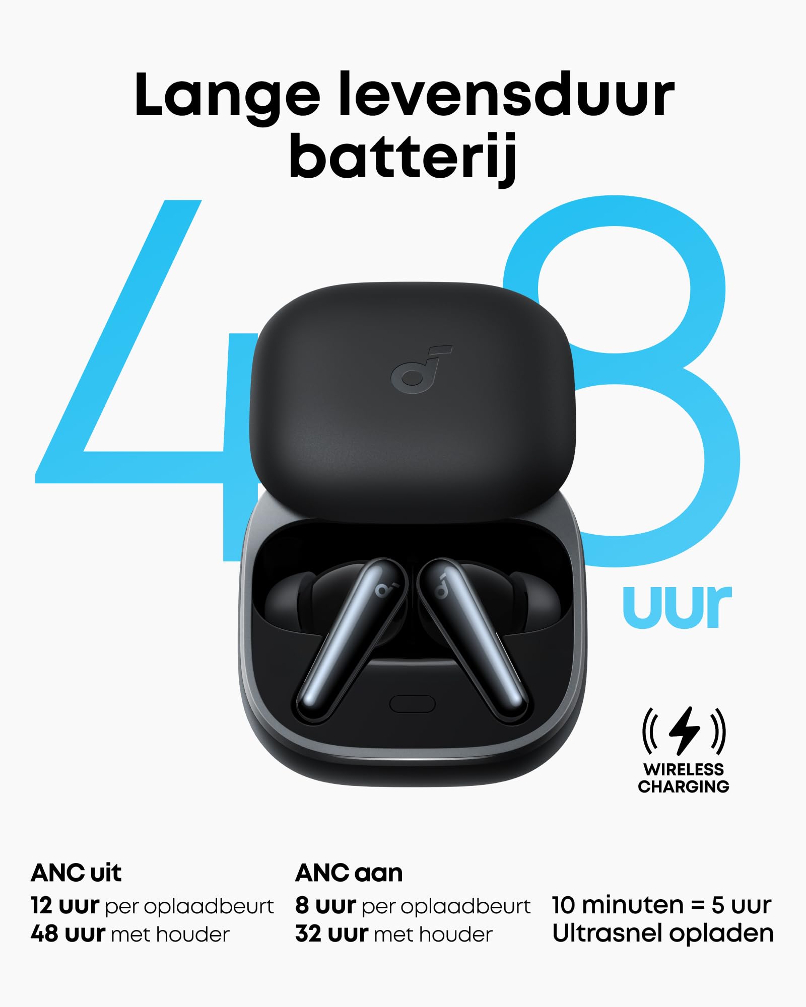 Soundcore Liberty 5 by Anker, Wireless Earbuds with Noise