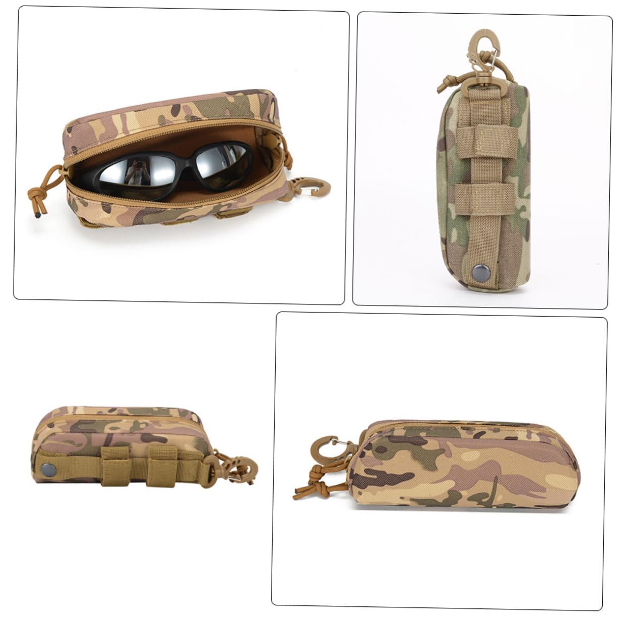 LIFKOME Funda Protectora Para Gafas Bolsa De Gafas Funda Para Gafas De Sol Estuche De Anteojos Con Estuche Para Gafas De Sol Estuche Para Anteojos Tela Oxford