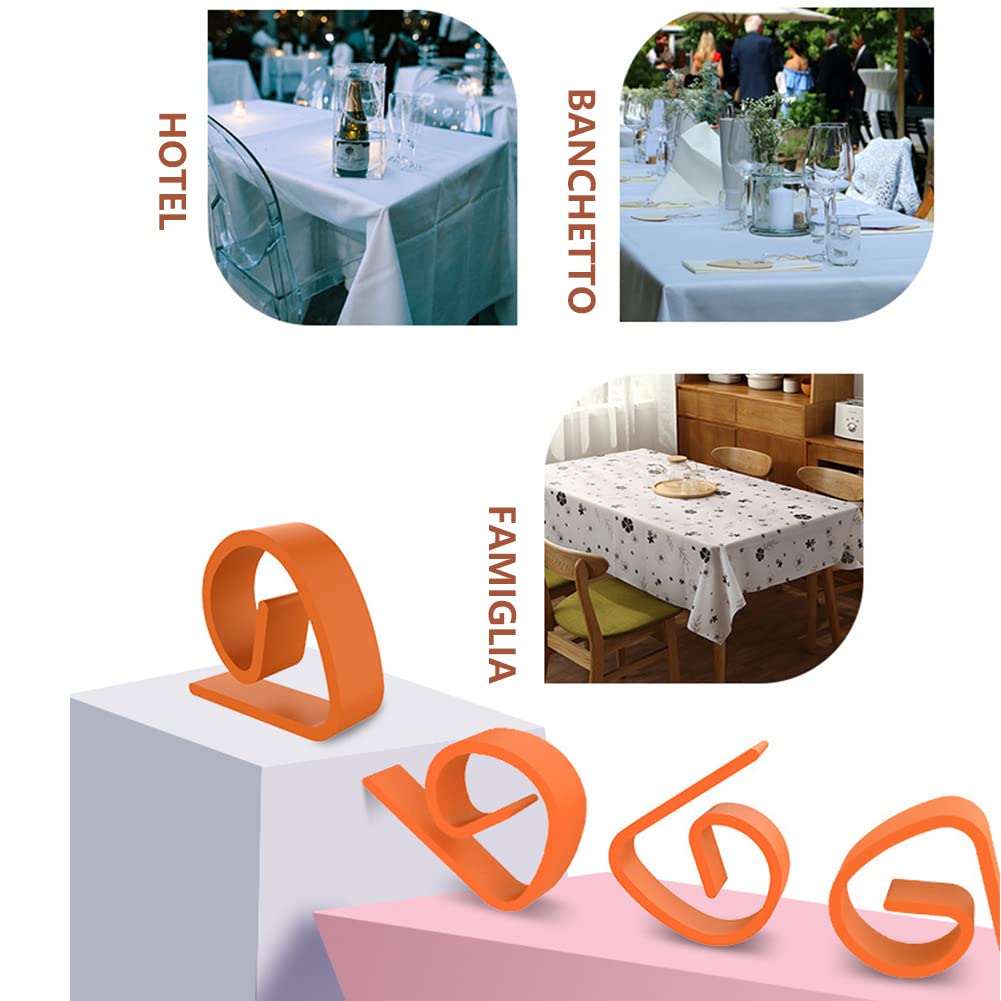 27 Clip Per Tovaglie Trasparenti | Ferma Tovaglia Da Picnic | Plastica ABS Per Interni/Esterni - Foto 9