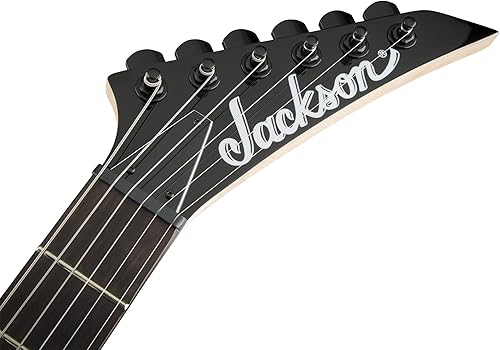 Miniatura 5 de Jackson Dinky JS11 - Guitarra eléctrica, paquete rojo metálico con cable, sintonizador, correa, púas y DVD instructivo de Austin Bazaar