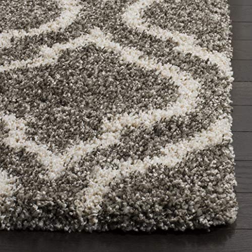 Image of 4x6 feet Soft Area Rug for Living Room and Bedroom, Modern Indoor Floor Carpet with Non-Slip Backing, Comfortable Decorative Home Decor Rug, Easy Clean & Durable- (Grey M III, Oval)