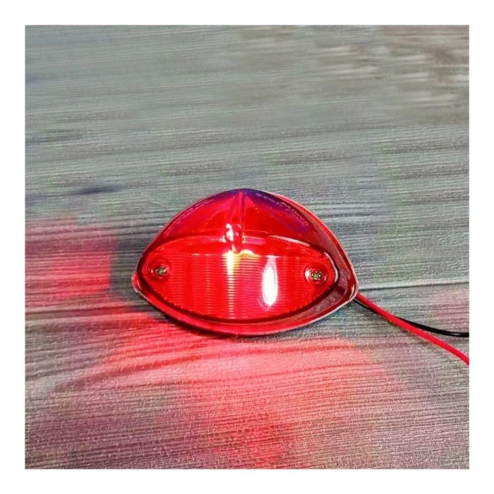 Luce Stop Fanale Posteriore Fanale posteriore universale per moto retrò, luce di segnalazione ABS, motore, freno, luci direzionali per WIPAC WP Lamp England