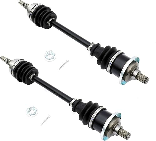 FKG Delantero o trasero 0402-907, 0502-544, 0502-750, 1502-442 CV eje apto para Arctic Cat 400 4X4 Automatic 2003-2004, Arctic Cat 400 4X4 EFI,