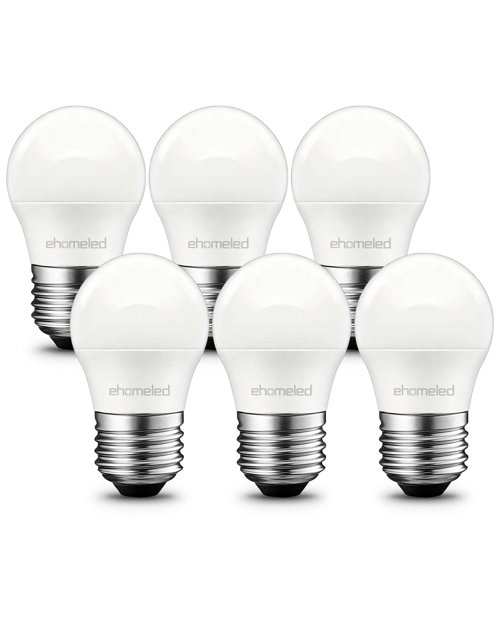 E27 Screw Bulb, 7W (60W Equivalent) E27 LED Lights Bulb, Warm White 3000K