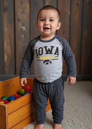 Miniatura 23 de Wes and Willy Baby College Sports Fan - Conjunto de una pieza y pantalón de manga larga