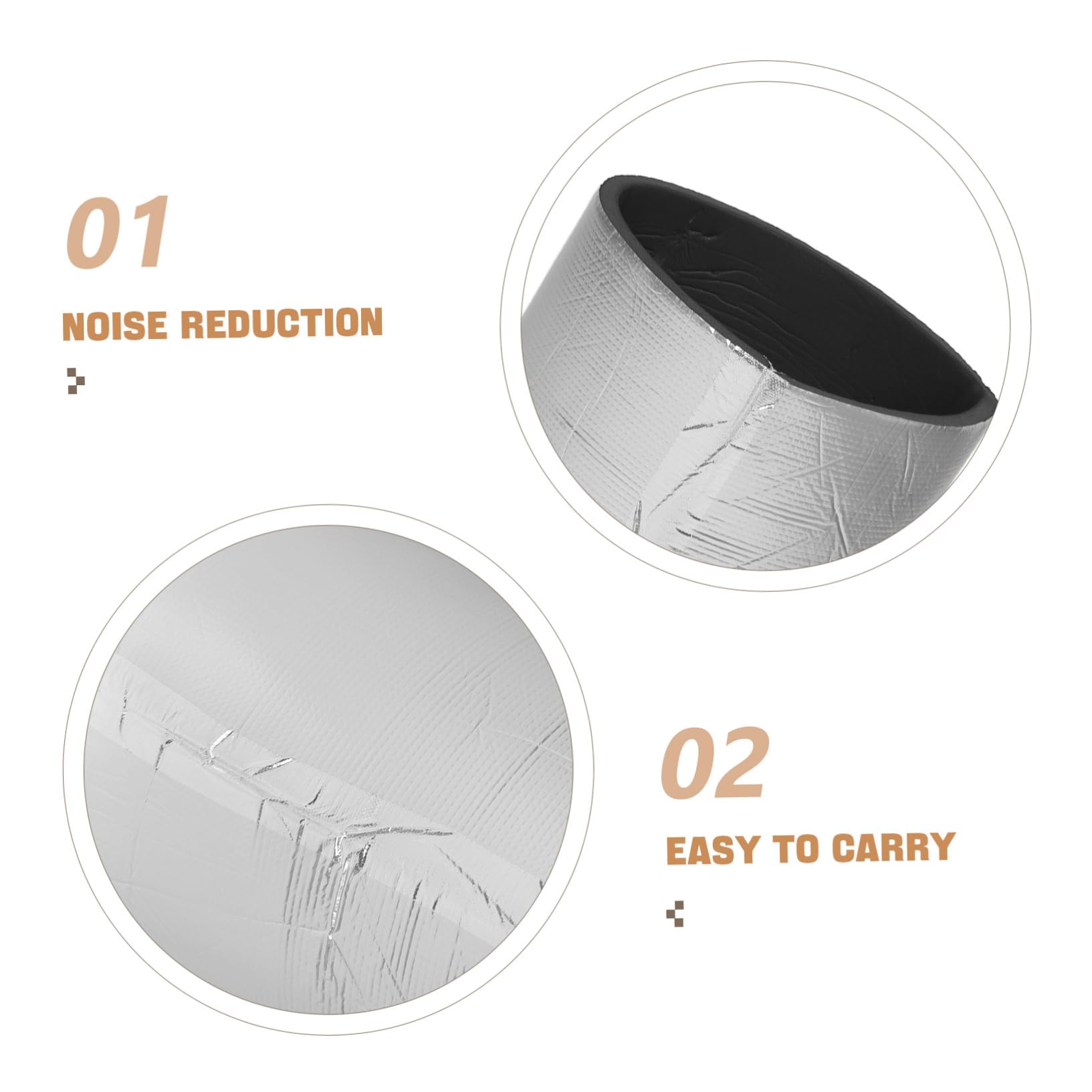 BESTYASH Copertura per Frullatore Antirumore Copertura Antirumore per Elettrodomestici da Cucina Adatta Vari Modelli di Frullatore Facile Installazione Protezione e Riduzione del Rumore