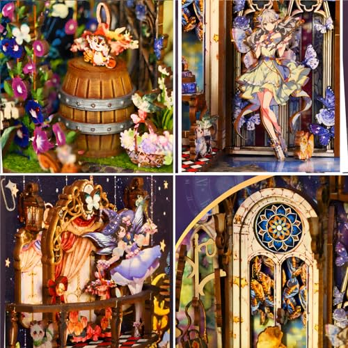 OZJAY Fairy Tale Elves Book Nook Kit thumbnail 4