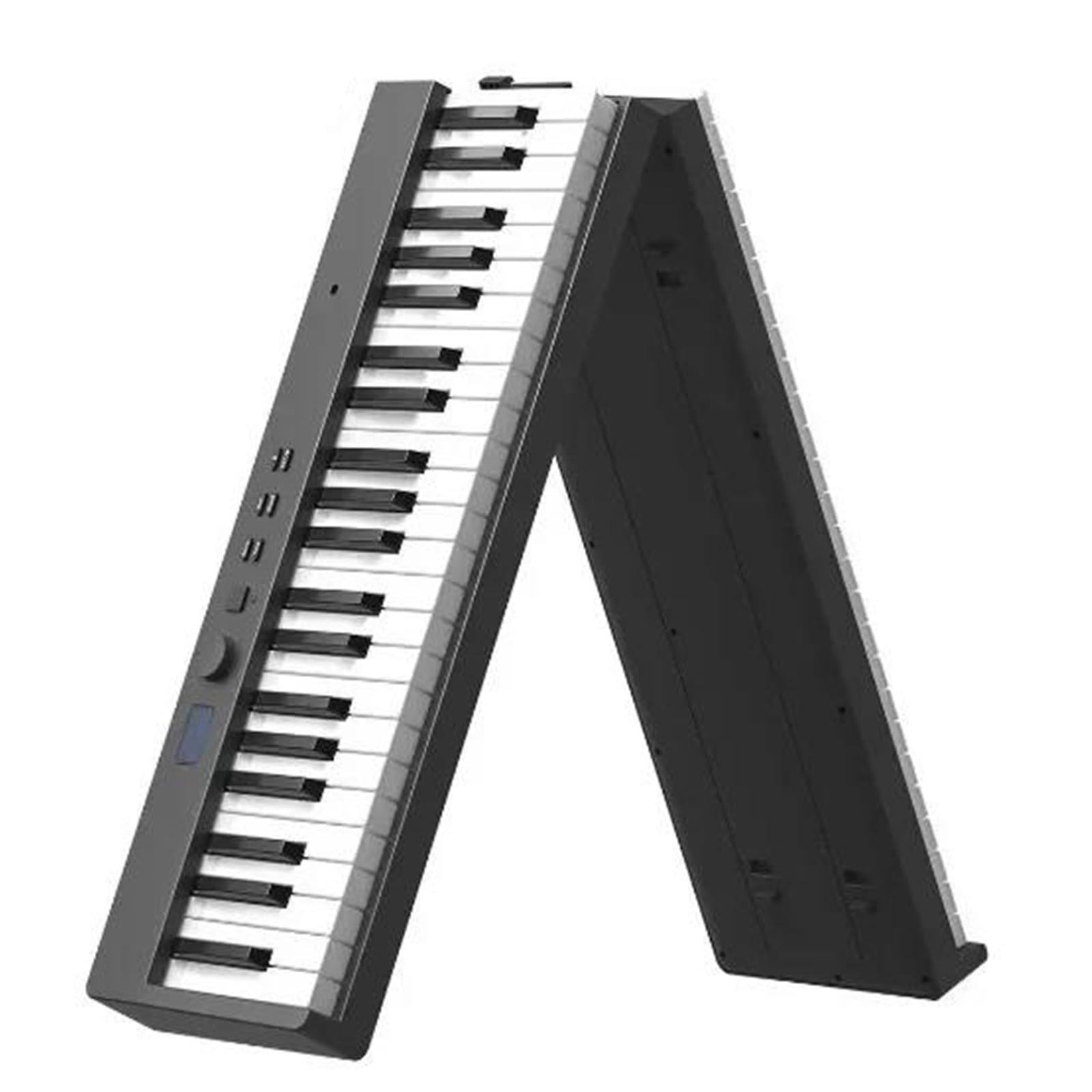 Pianino Elektroniczne 88 Klawiszy Kontroler Do Pianina Elektronicznego Dla Początkujących I Dorosłych Klawiatura Muzyczna Profesjonalna Trwała(Type1)