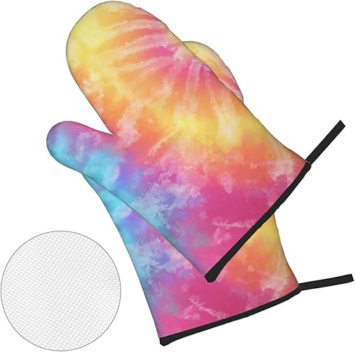 Miniatura 47 de Manoplas de horno y soportes para ollas, arte de mármol blanco y dorado, juego de 4 guantes de cocina resistentes al calor, antideslizantes