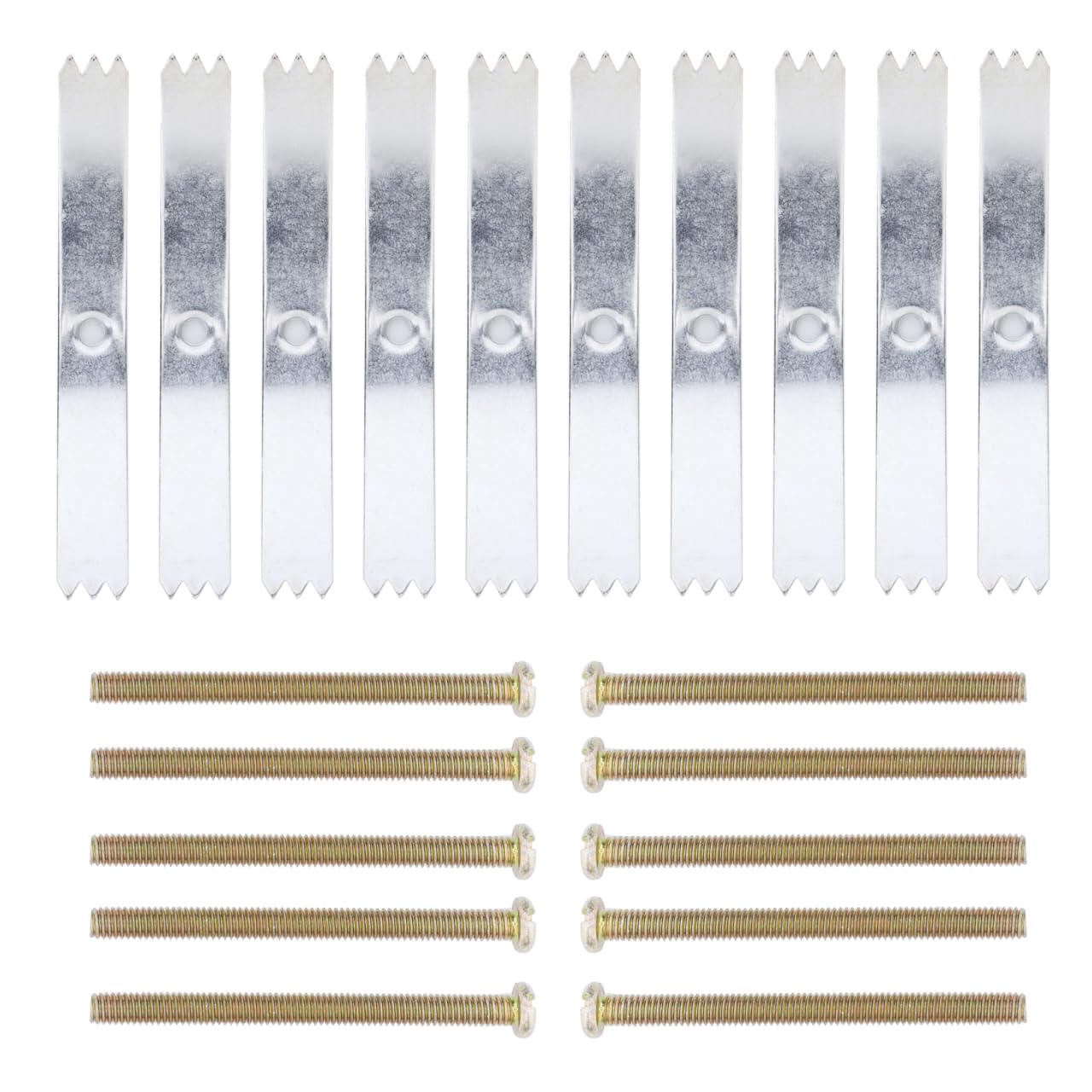 Artibetter Kit Riparazione Scatola Scura Tipo 86 Strumento Fissaggio Viti Zincate Per Montaggio Presa Interruttore 3.15X0.39X0.08 Pollici 20 Pezzi Per Riparazione Scatole Elettriche
