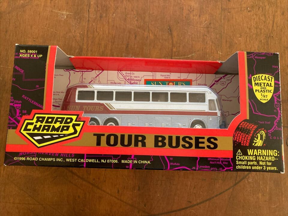 Tour Buses Sun Tours HO Scale/1:87 Scale