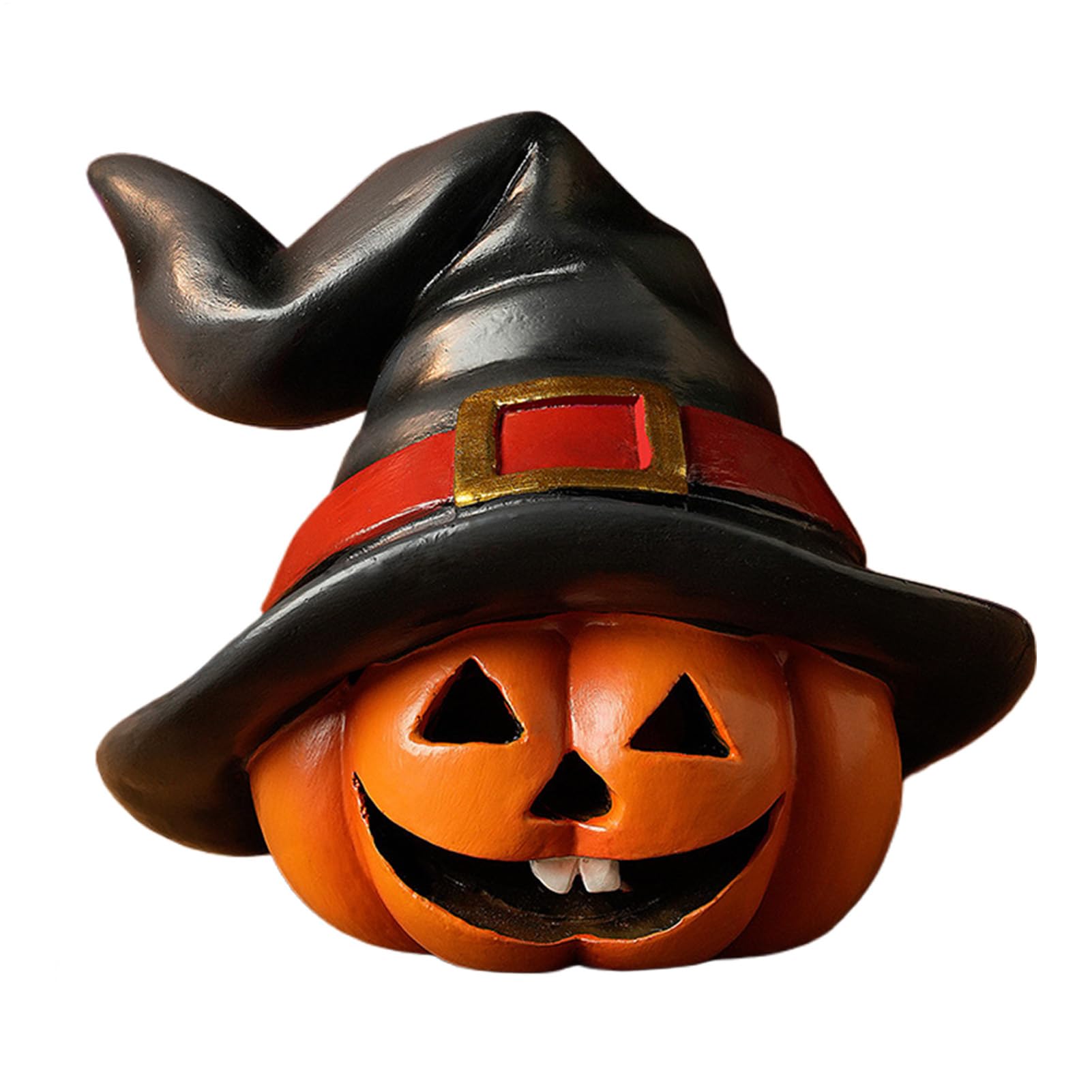Figurines d'Halloween et chapeau de sorcière pour votre décoration de table d'automne