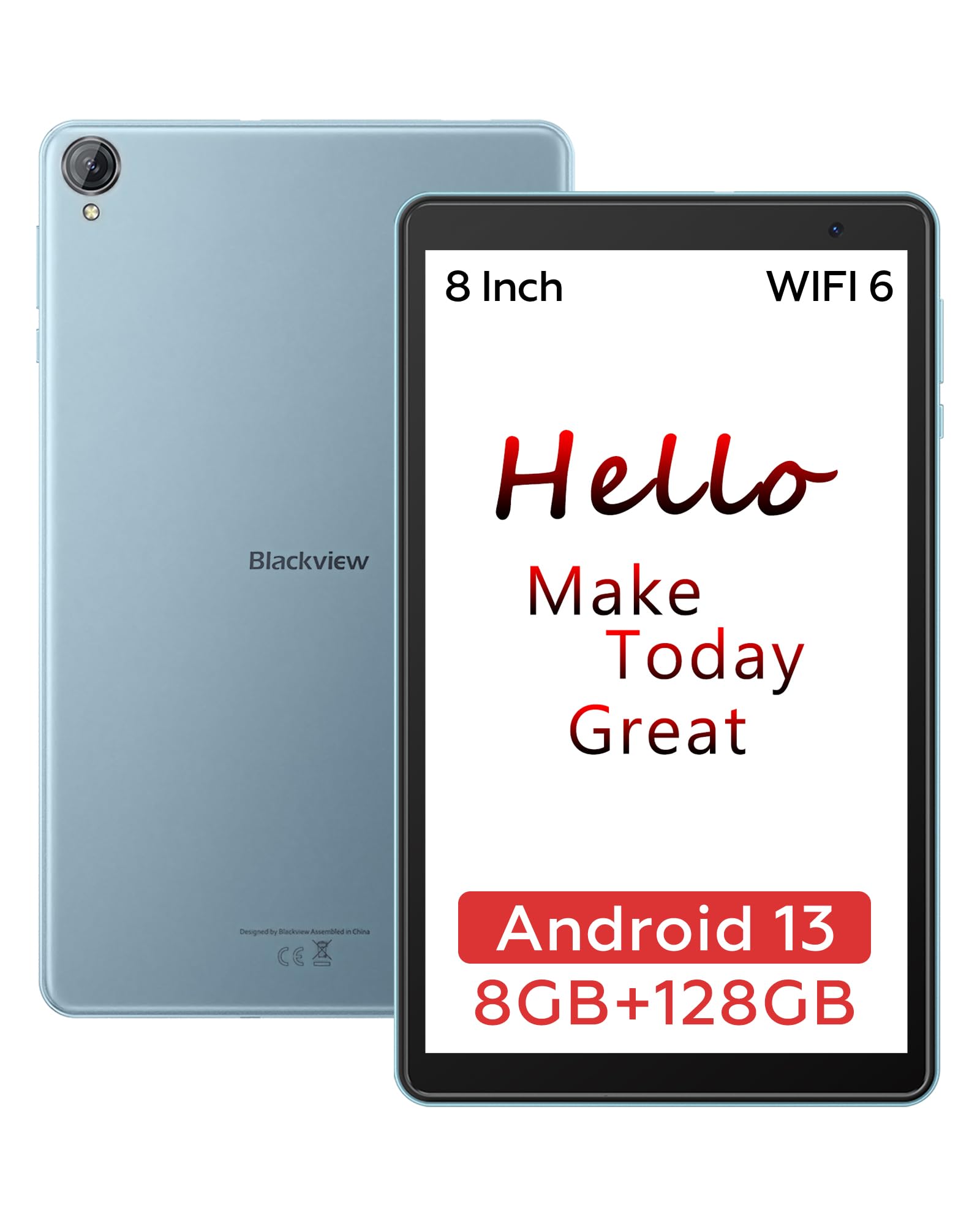 Blackview Mini tablet Tab 50 WiFi 6 2024, tablet de 8