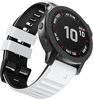 ISABAKE Compatible with Fenix 6 Watch Band for Fenix 6 Pro/Fenix 5/Fenix 5 Plus/Fenix 7/Forerunner 935/Forerunner 945/Approach S60/Quatix 5
