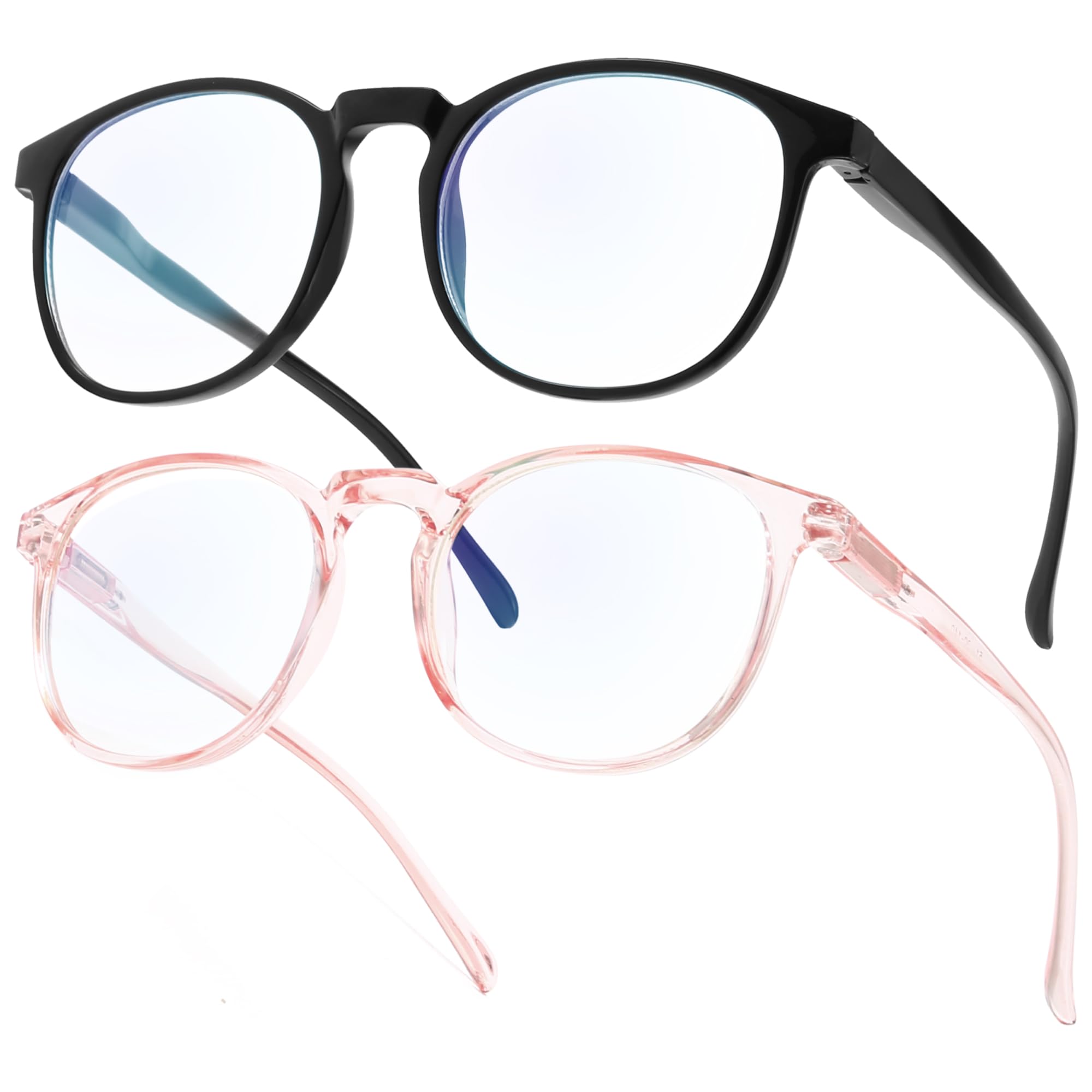 IBOANN Blue Light Glasses for Woman/Men, Fashion Blue Light Glasses Men, Fake Glasses Help Reduce Screen Fatigue