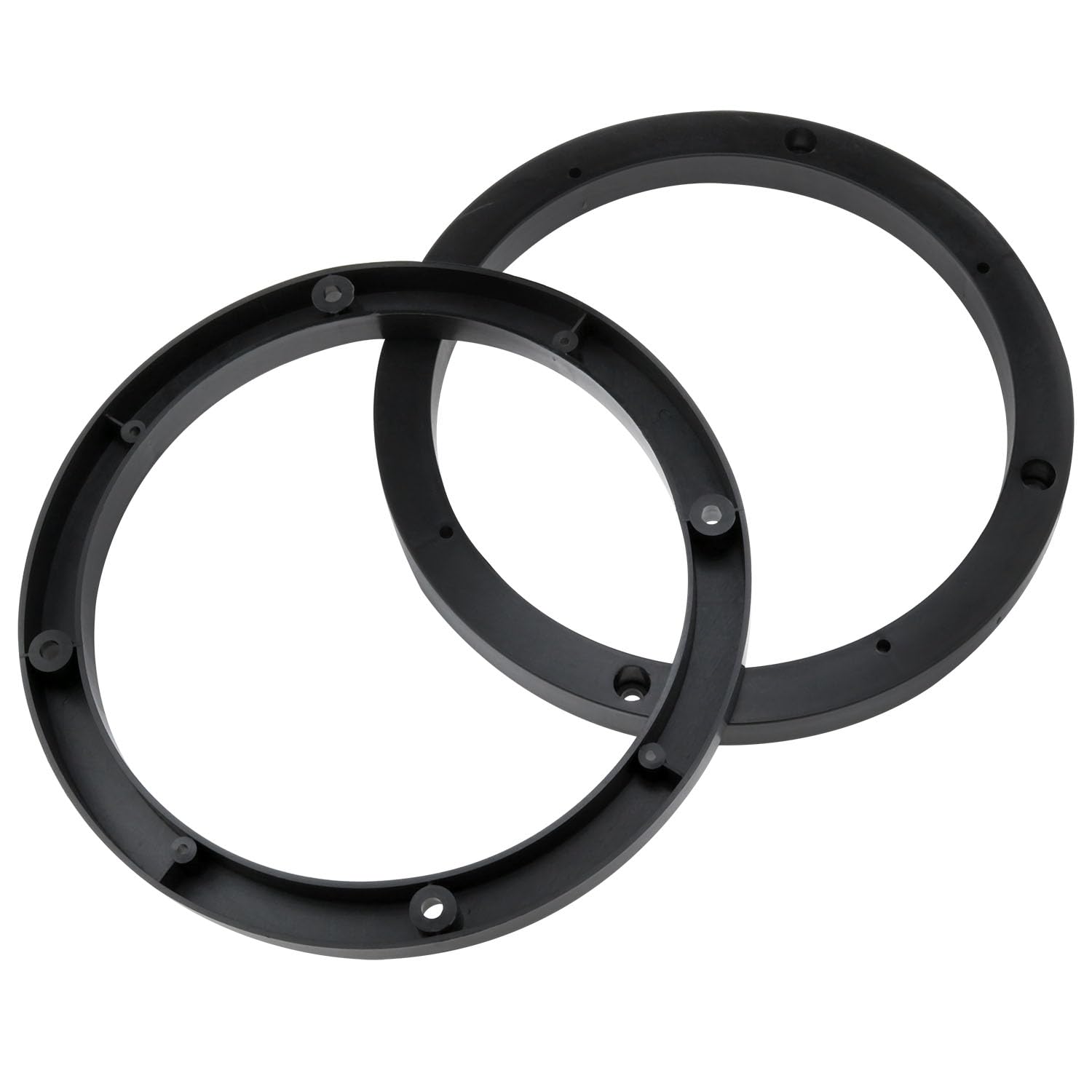 Zangc 6.5 Inch Car Universal Fit ABS Speaker Spacers Car Stereo Speaker Spacer Adaptors for Cars, Boats, Trucks, RV, etc. -1 Pair