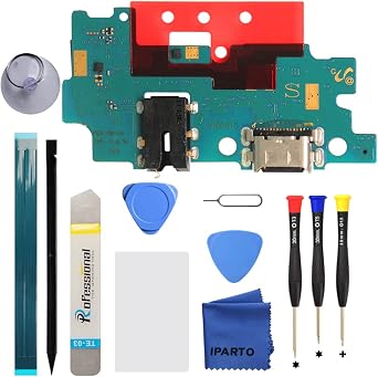 Charging Port Replacement for Samsung Galaxy A50 A505UNot for A505F Charging Port Replacement Kit for Galaxy A50 A50s SM-A505U SM-A507FN USB Flex Dock Connector Replacement