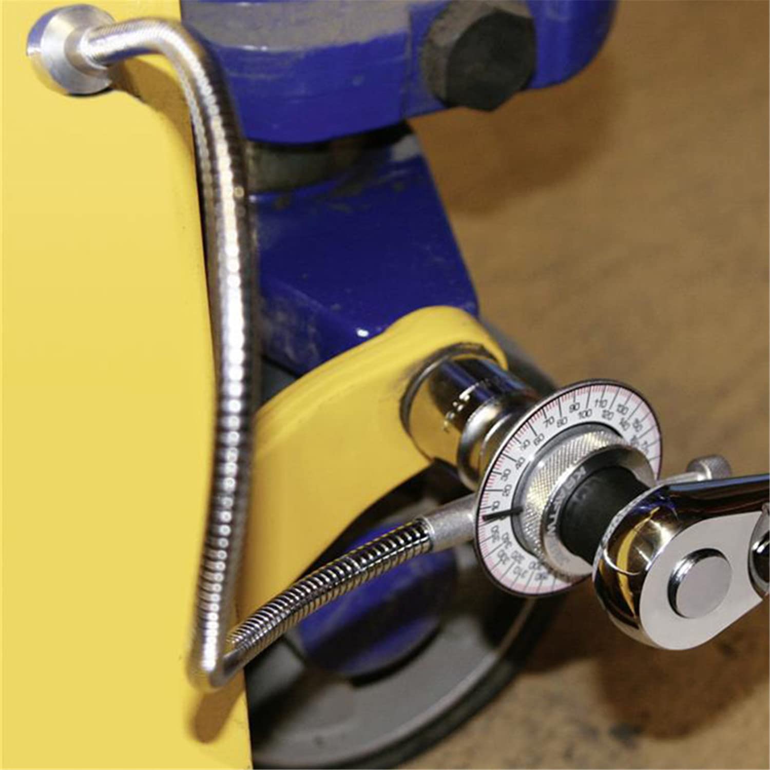CCLIFE 1/2" Jauge de serrage angulaire Cle Angulaire De Serrage avec bras magnétique et bras à griffes